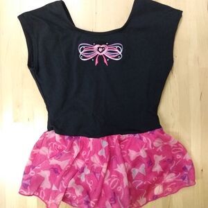 Jacques Moret Black and Pink Ballet Dress